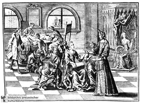 Educating Daughters (1750)